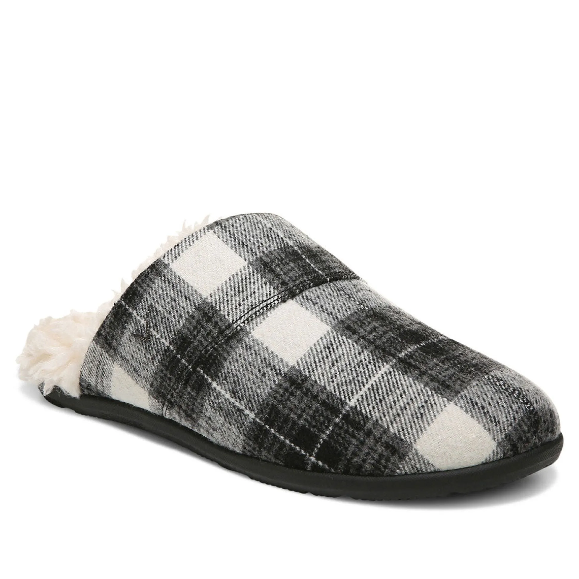 Alfons Mule Slipper (Plaid)