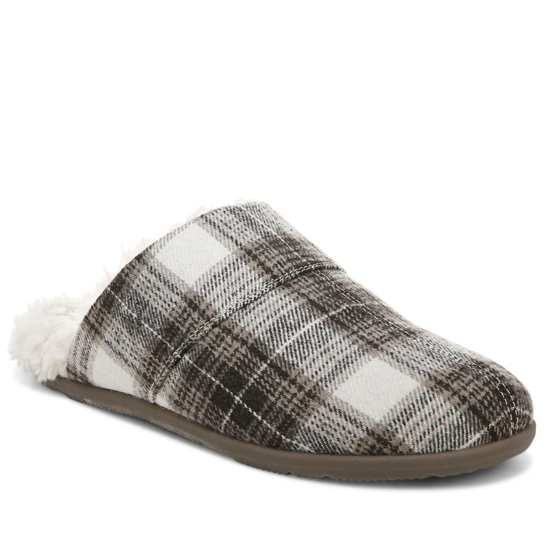 Alfons Mule Slipper (Plaid)