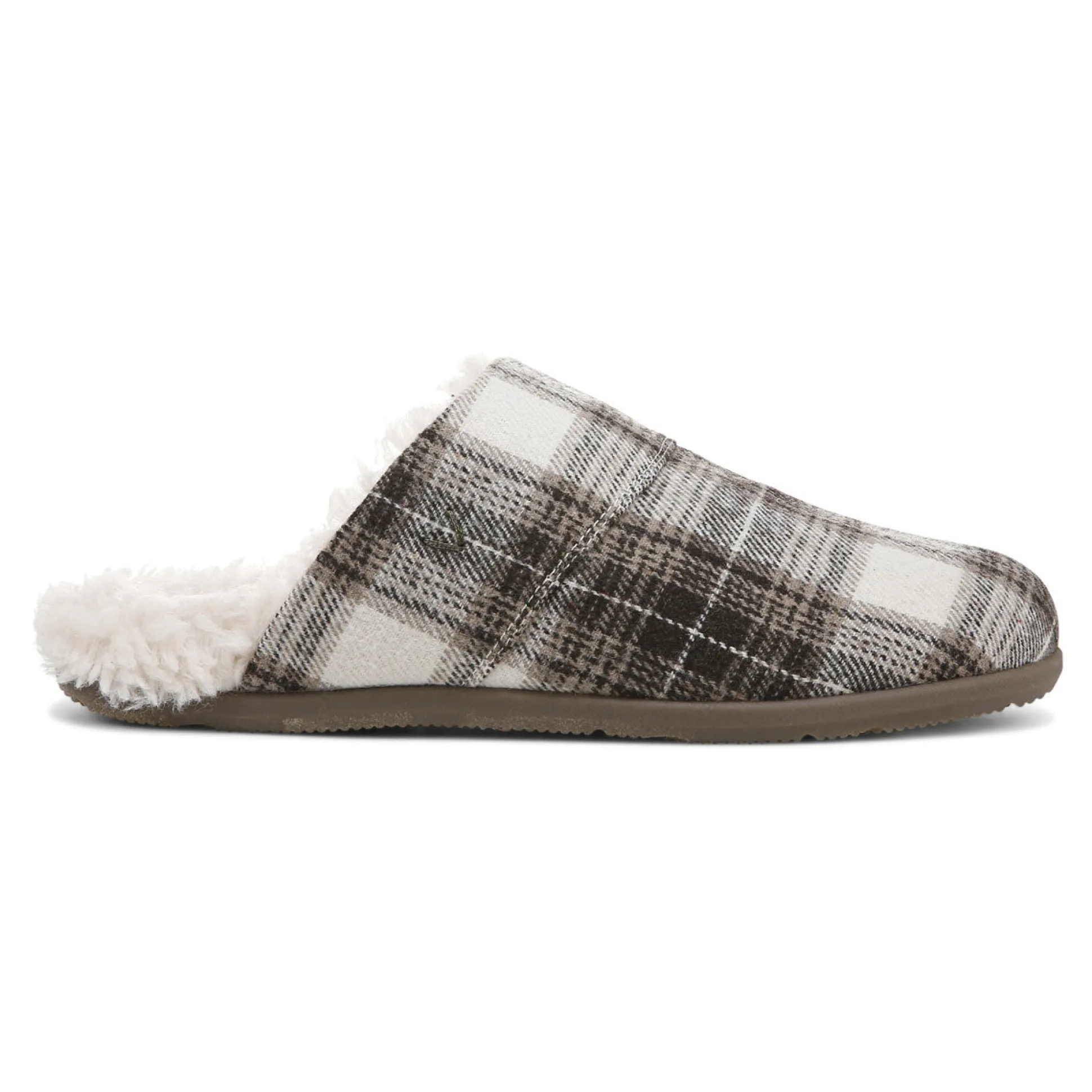 Alfons Mule Slipper (Plaid)