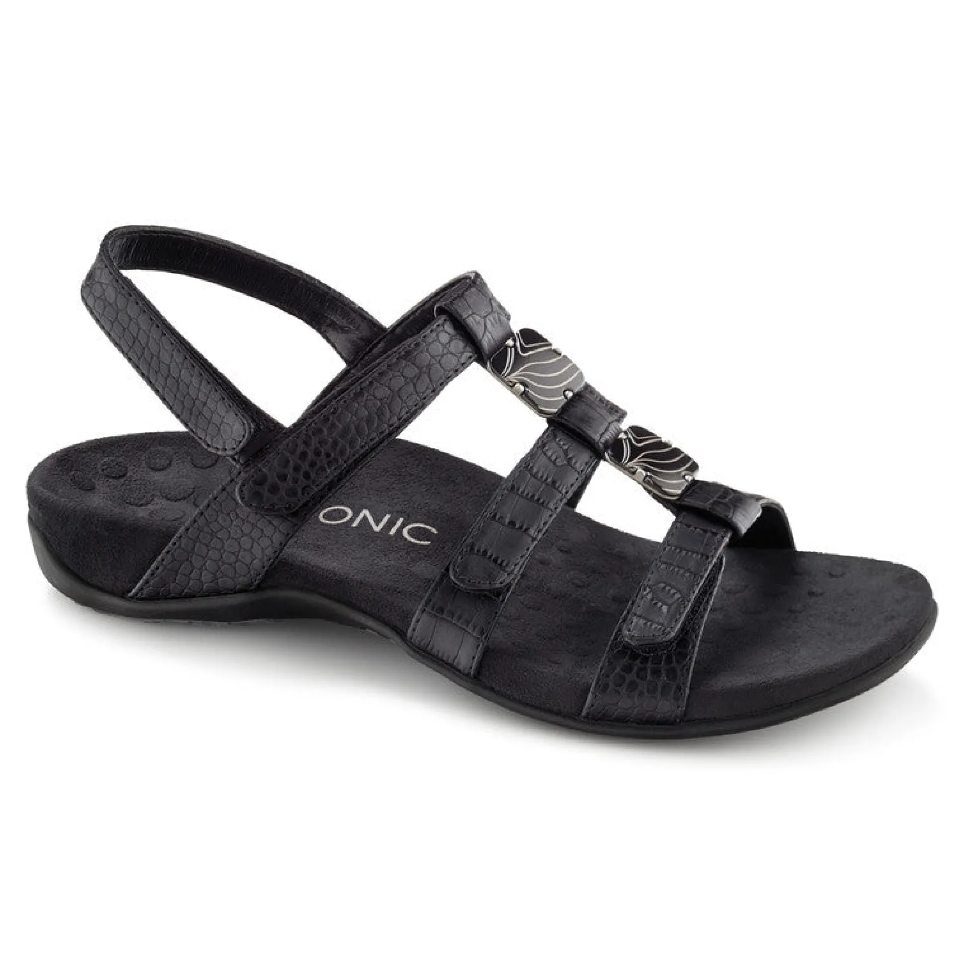 Women Vionic Sandals|Amber Adjustable Sandal (Wide)