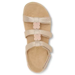 Women Vionic Sandals|Amber Adjustable Sandal (Wide)